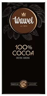 Wawel, czekolada gorzka premium 100% kakao, 100 g - Czekolada - miniaturka - grafika 1