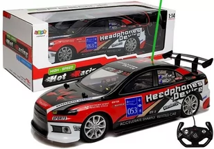 LEANToys Sportowe Autko Zdalnie Sterowane R/C 27Mhz Czerwone 6704 - Zabawki zdalnie sterowane - miniaturka - grafika 1