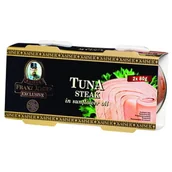 Konserwy i dania rybne - Fjk Tuńczyk Stek 2X80Gr W Oleju - miniaturka - grafika 1