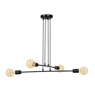 Emibig Multipo lampa wisząca 4-punktowa czarna 696/4 696/4 - Lampy sufitowe - miniaturka - grafika 1