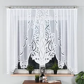 Firany - Pola firanka żakardowa gotowa, - miniaturka - grafika 1