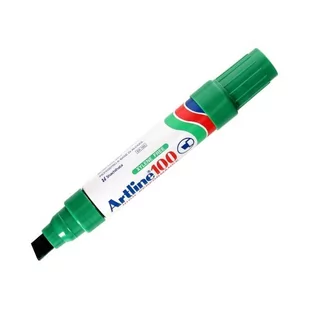 Artline SHACHIHATA Marker permanentny AR-100 7,5-12 mm ZIELONY (końcówka ścięta) - Markery permanentne - miniaturka - grafika 1