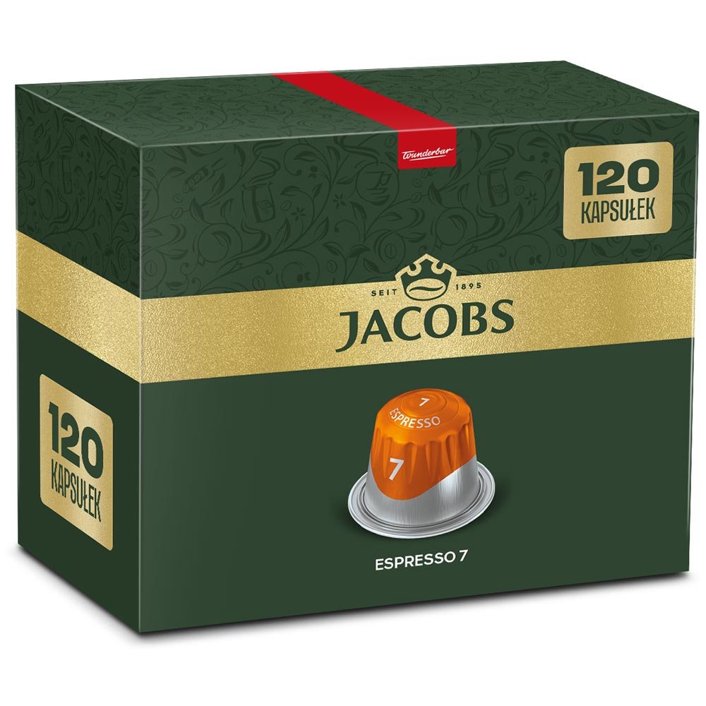 Kapsułki Jacobs do z Nespresso(r)* Espresso 7, 120 kapsułek