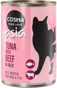 Mokra karma dla kotów - Cosma Asia w galarecie, 6 x 400 g - Tuńczyk z wołowiną - miniaturka - grafika 1