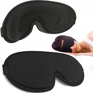 OPASKA NA OCZY 3D do spania maska regulowana podróżna PREMIUM - Akcesoria do bielizny - miniaturka - grafika 1