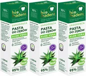 Pasty do zębów - PASTA DO ZĘBÓW WRAŻLIWYCH BEZ FLUORU ŁAGODZĄCA ALOE VERA BIO MADENT 100ml - miniaturka - grafika 1