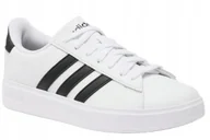 Buty sportowe męskie - Adidas Buty Męskie Sportowe Grand Court 2.0 białe stylowe 43 1/3 Eu - miniaturka - grafika 1
