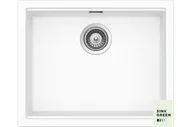Zlewozmywaki - Zlew SCHOCK KIRUNA N-100L day (Cristadur) | Sink GREEN - miniaturka - grafika 1