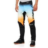 Spodnie narciarskie - 100% Męskie spodnie zjazdowe R-Core X LE , Sunset - Orange Blue, 36 - miniaturka - grafika 1