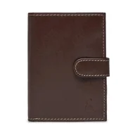 Portfele - Duży Portfel Męski Semi Line P8266-1 Brązowy - miniaturka - grafika 1