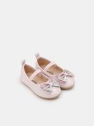 Buty dla dziewczynek - Sinsay - Balerinki - różowy - miniaturka - grafika 1