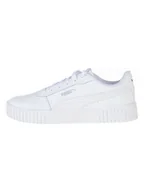 Trampki damskie - Puma Skórzane sneakersy "Carina 2.0" w kolorze białym - miniaturka - grafika 1