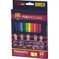 Przybory szkolne - Astra Flamastry FC Barca 12 kolorów - miniaturka - grafika 1
