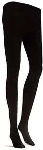 PIECES Damskie rajstopy Pckaya Fleece Tights Noos, czarny, S - Rajstopy - miniaturka - grafika 1