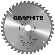 Akcesoria do elektronarzędzi - Graphite Tarcza do pilarki, widiowa, 18 zębów (W1-2,0mm W2-2,8mm) średnica 160/30mm 57H656 - miniaturka - grafika 1