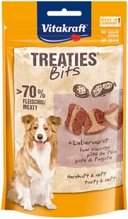 Vitakraft Treaties Bits - Pasztet, 2 x 120 g - Przysmaki dla psów - miniaturka - grafika 1