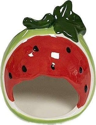 Yarro International YARRO DOMEK CERAMICZNY DLA GRYZONIA ARBUZ 8,5 x 7,5 x 7,5 CM