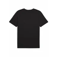 Koszulki sportowe męskie - Męska koszulka Essentials Elevated PUMA Black - miniaturka - grafika 1