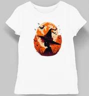 Koszulki i topy damskie - Koszulka damska halloween damska biała XL - miniaturka - grafika 1