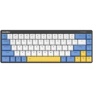 Klawiatury - Dareu EK868 Bluetooth biało-niebiesko-żółta TK568B08604R - miniaturka - grafika 1