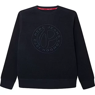 Pepe Jeans Otten Bluza chłopięca, Niebieski (Dulwich), 16 lat - Bluzy dla chłopców - miniaturka - grafika 1