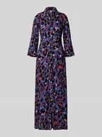 Sukienki - Długa sukienka z listwą guzikową model ‘SAVANNA’ - miniaturka - grafika 1