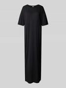Sukienki - Długa sukienka w jednolitym kolorze model ‘MATHILDE’ - miniaturka - grafika 1