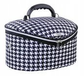 Kosmetyczki, organizery i kuferki - Kuferek kosmetyczny kosmetyczka duża organizer INTER-VION seria TRAVEL - miniaturka - grafika 1