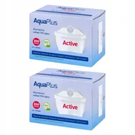 Wkłady filtrujące - Wkład filtrujący filtry do wody AquaPlus Active do filtra dzbankowego x 2 - miniaturka - grafika 1