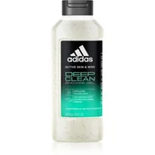 Żele pod prysznic dla mężczyzn - Adidas Active Skin & Mind Deep Clean żel pod prysznic dla mężczyzn 400ml - miniaturka - grafika 1