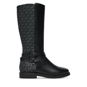 Buty dla dziewczynek - Kozaki MICHAEL Michael Kors MK02657002 Czarny - miniaturka - grafika 1