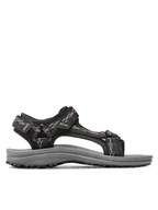 Sandały damskie - Jack Wolfskin Sandały Wave Breaker W 4050291 Czarny - miniaturka - grafika 1