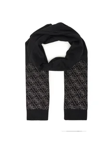 Guess Szalik W5BZ21 Z2NQ2 Czarny - Apaszki i szaliki damskie - miniaturka - grafika 1