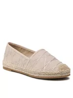 Espadryle damskie - Jenny Fairy Espadryle WSS990-19 Beżowy - miniaturka - grafika 1