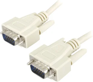 Kabel Goobay D-Sub VGA - D-Sub VGA 2m biały 68310 - Kable komputerowe i do monitorów - miniaturka - grafika 1