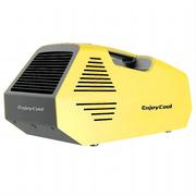 Klimatyzatory - EnjoyCool Link Portable Outdoor Air Conditioner, 700W 2380 BTU Cooling Fan, Low Noise - Yellow - miniaturka - grafika 1