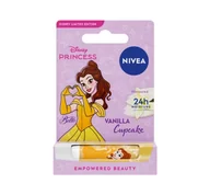 Szminki - NIVEA Disney Princess pielęgnująca pomadka do ust Vanilla Cupcake 4,8g - miniaturka - grafika 1