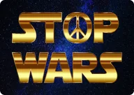 Tablice i flipcharty - Tabliczka stop wars - 20x28 cm - miniaturka - grafika 1