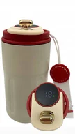 Kubki termiczne - Kubek termiczny na kawę herbatę napoje zimne DO SAMOCHODU LCD TEMPERATURA - miniaturka - grafika 1