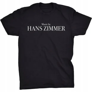 Music By Hans Zimmer Koszulka Muzyka Filmowa - Koszulki męskie - miniaturka - grafika 1