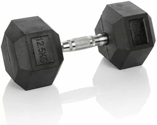 Hantla Hexagonalna Vivo 12,5 kg - Hantle i ciężarki - miniaturka - grafika 1