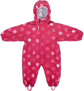 LittleLife Kombinezon przeciwdeszczowy z podszewką all in one - flowers 6-12m - Komplety dla niemowląt - miniaturka - grafika 1