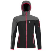 Kurtki i kamizelki sportowe damskie - Kurtka damska High Point Versa Lady Hoody Jacket Rozmiar: XS / Kolor: czarny/czerwony - miniaturka - grafika 1