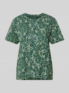 T-shirt o kroju regular fit z czystej bawełny - Koszulki i topy damskie - miniaturka - grafika 1