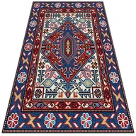 Dywany - Modny uniwersalny dywan winylowy Ludowe ornamenty 120x180 cm - miniaturka - grafika 1