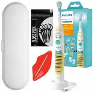 Szczoteczki do zębów dla dzieci - Szczoteczka Soniczna Philips Dla Dzieci Zestaw - miniaturka - grafika 1