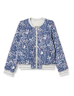 IKKS JUNIOR Chłopcy dwustronna kurtka bomberka, Imp kwiaty granatowe, 6 Lata - Kurtki i płaszcze dla chłopców - miniaturka - grafika 1
