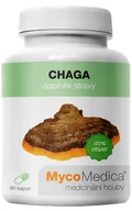 Suplementy naturalne - MycoMedica - Chaga w optymalnym stężeniu, 90 kapsułek ziołowych - miniaturka - grafika 1
