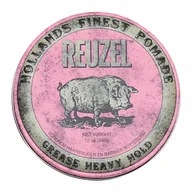 Pomada do włosów - Reuzel Reuzel Pink Grease Heavy Hold | Bardzo mocno utrwalająca pomada do włosów 340g - miniaturka - grafika 1