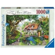 Ravensburger Puzzle 2D 1000 elementów Droga wśród wzgórza kwiatów GXP-811876 - Puzzle - miniaturka - grafika 1